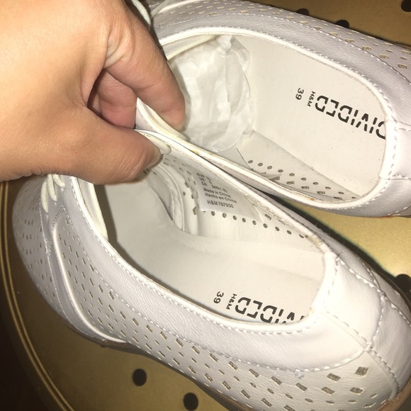 Divided Shoes - H&M cutout loafers